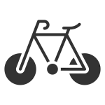 Cycle Holiday Tourism SVG Icon